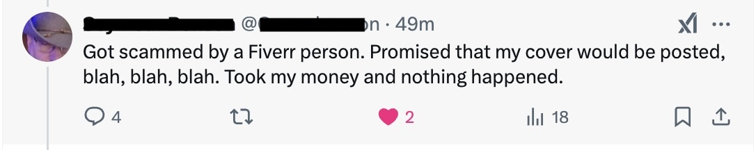 Get the finished product before paying