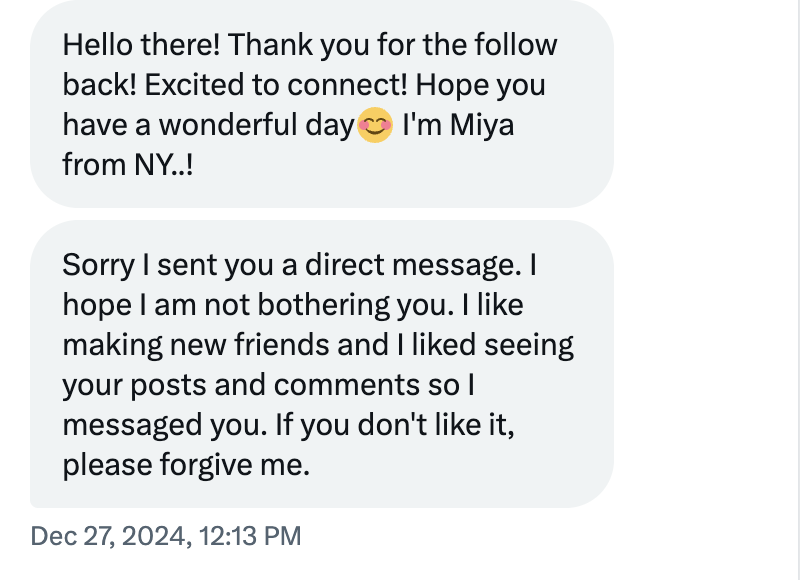 An effective direct message opener